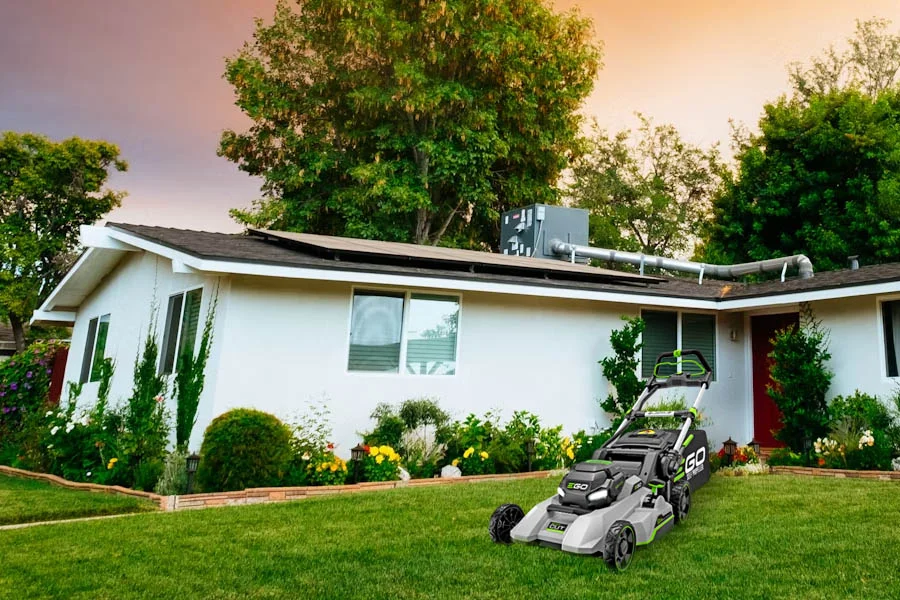 eco electric lawn mower