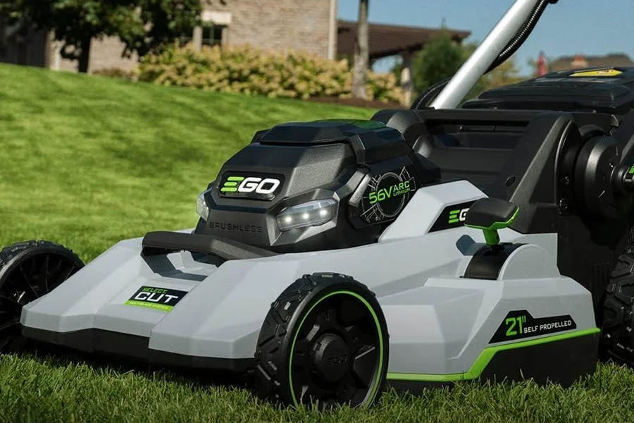 battery electric lawn mower